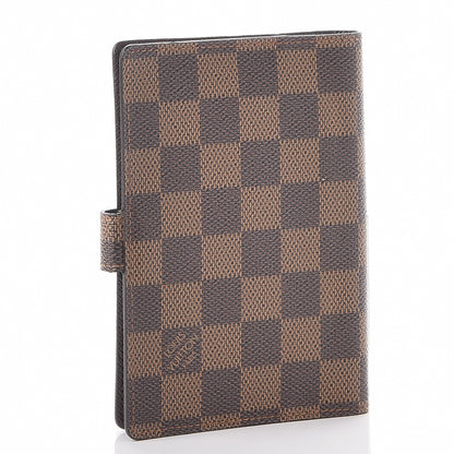 Louis Vuitton Damier Ebene Small Ring Agenda Cover 3 of 7