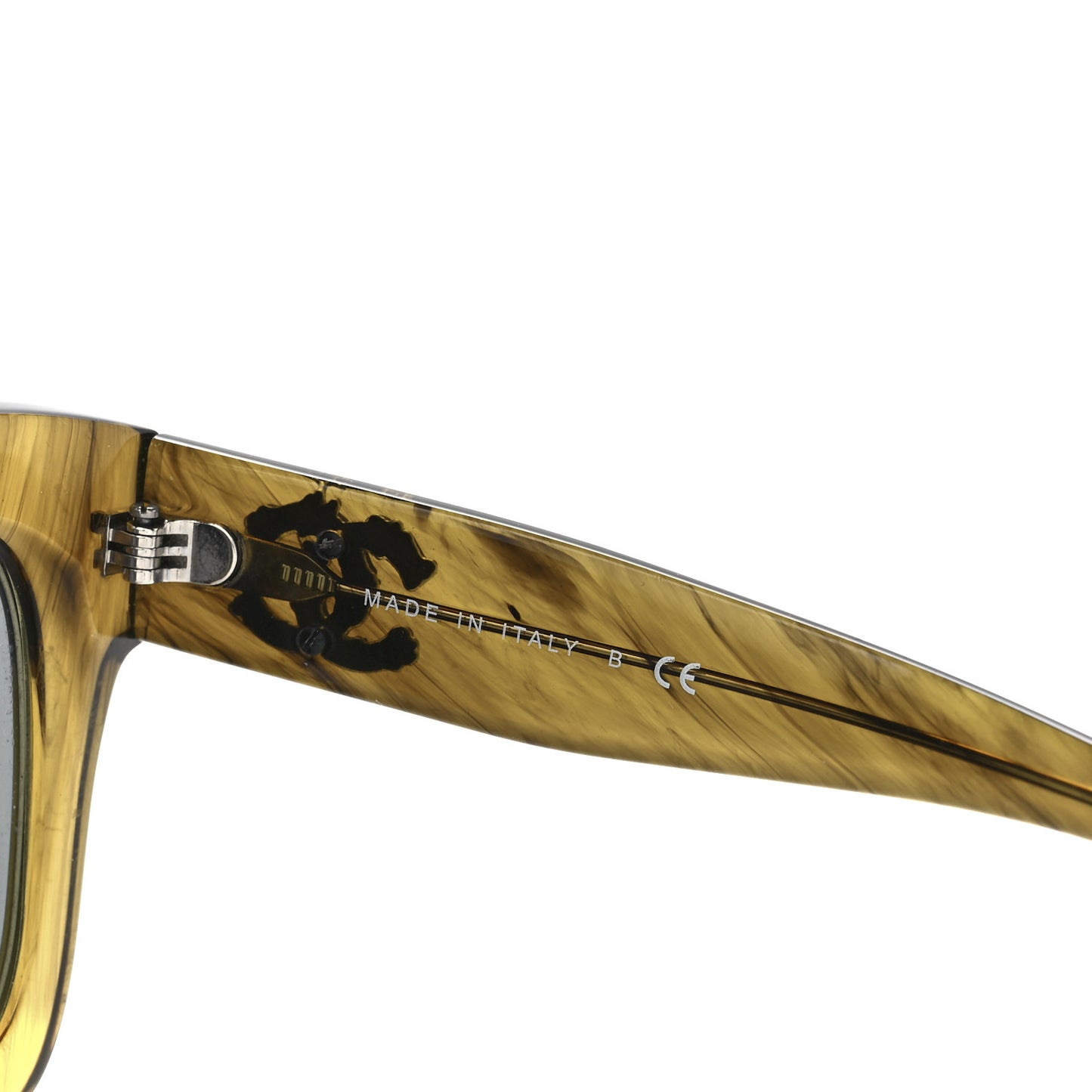Acetate CC Fall Square Sunglasses 5357 Yellow