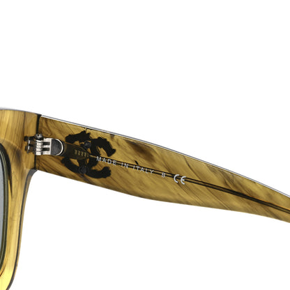 Chanel Acetate CC Fall Square Sunglasses 5357 Yellow 6 of 8