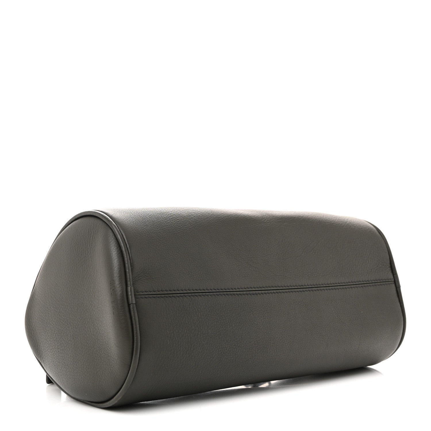 The Row Grained Saddle Calfskin Edith Bag Elephant 4 of 9