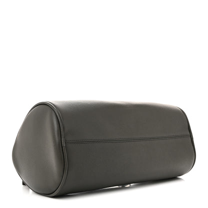 The Row Grained Saddle Calfskin Edith Bag Elephant 4 of 9