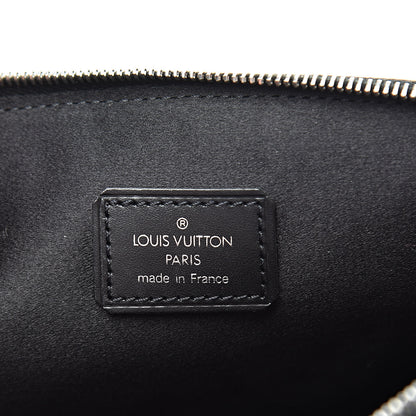 Louis Vuitton Satin Monogram Little Alma Black 6 of 6