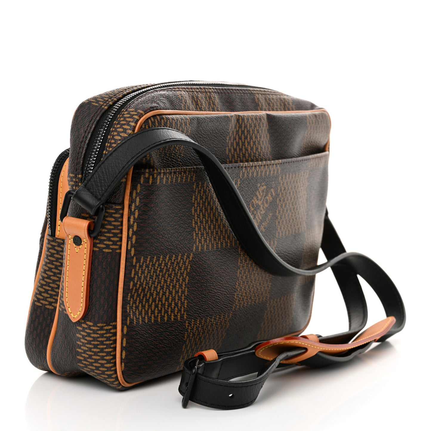 x NIGO Giant Damier Ebene Monogram Nil Messenger