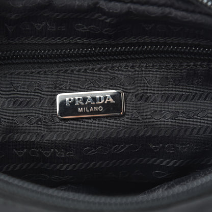 Prada Nylon Vela Cosmetic Pouch Black 6 of 9