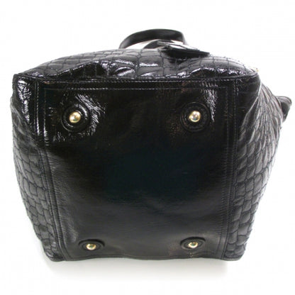 Saint Laurent Patent Croc Downtown Tote 4 of 10