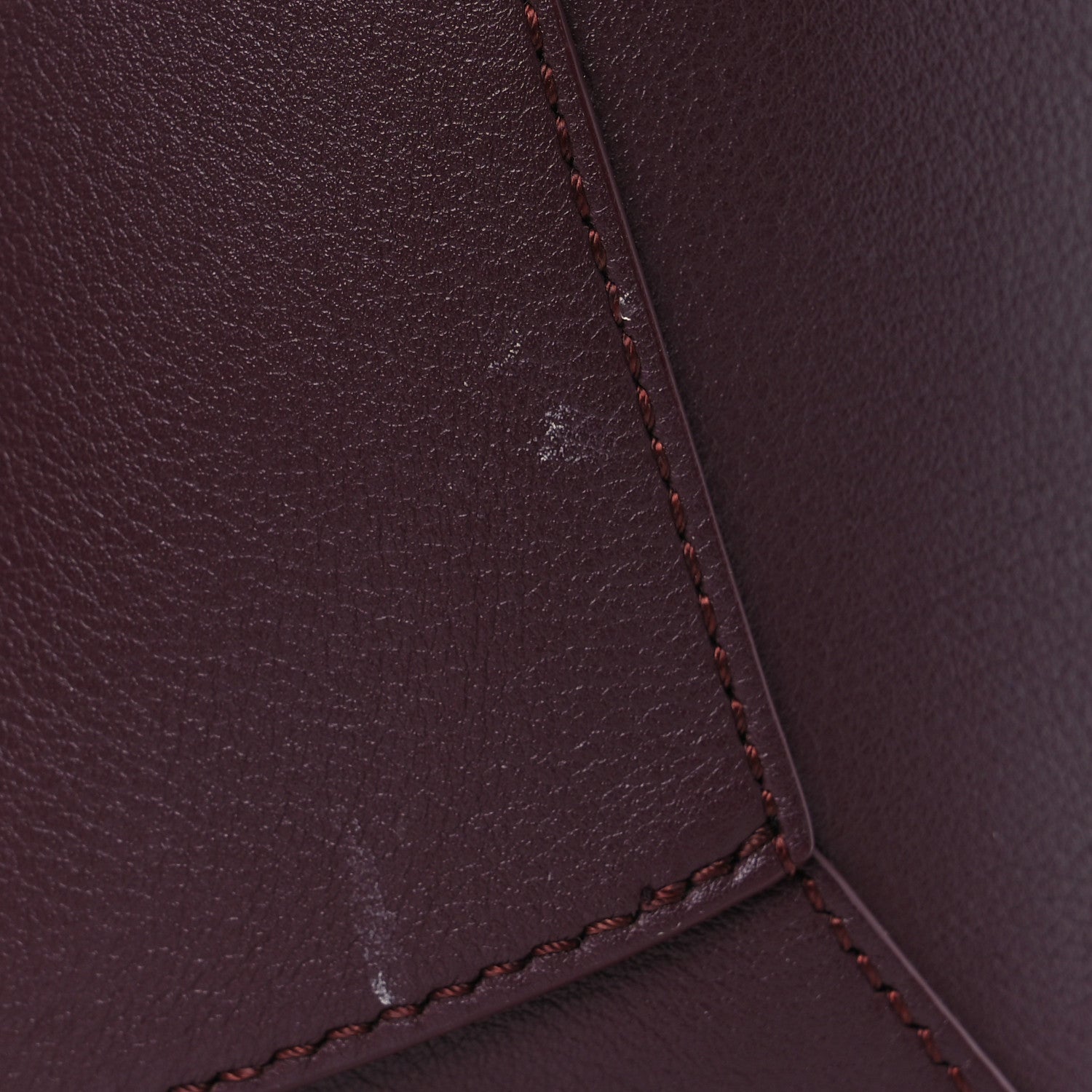 Loewe Soft Grained Calfskin Small Puzzle Edge Bag Dark Burgundy 12 of 17
