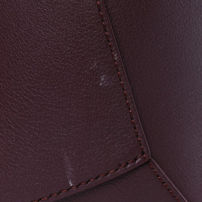 Loewe Soft Grained Calfskin Small Puzzle Edge Bag Dark Burgundy 12 of 17