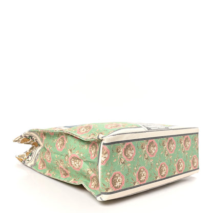 Gucci Canvas Botanical Garden Vertical Tote Multicolor 4 of 9
