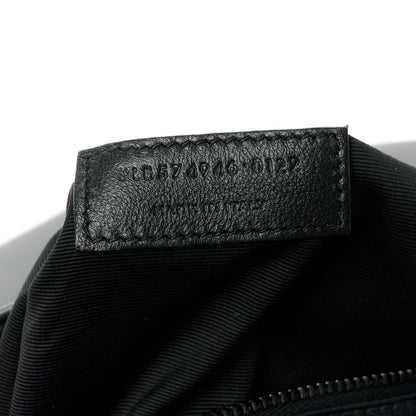 Saint Laurent Calfskin Y Quilted Monogram Monochrome Medium Loulou Chain Satchel Black 8 of 12