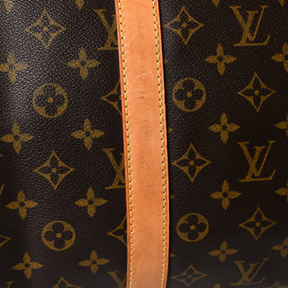Louis Vuitton Monogram Keepall Bandouliere 55 14 of 15