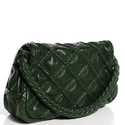 Chanel Lambskin Hidden Chain Flap Green 3 of 9
