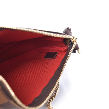 Louis Vuitton Damier Ebene Mini Pochette Accessories 6 of 6