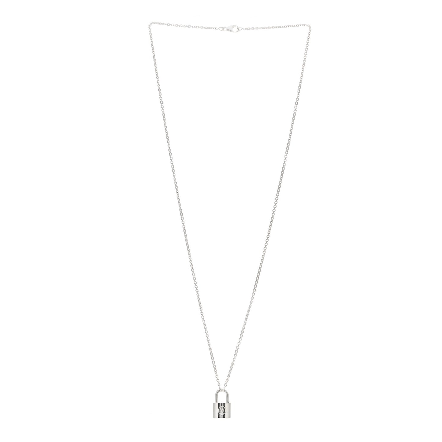 Sterling Silver Lockit Necklace