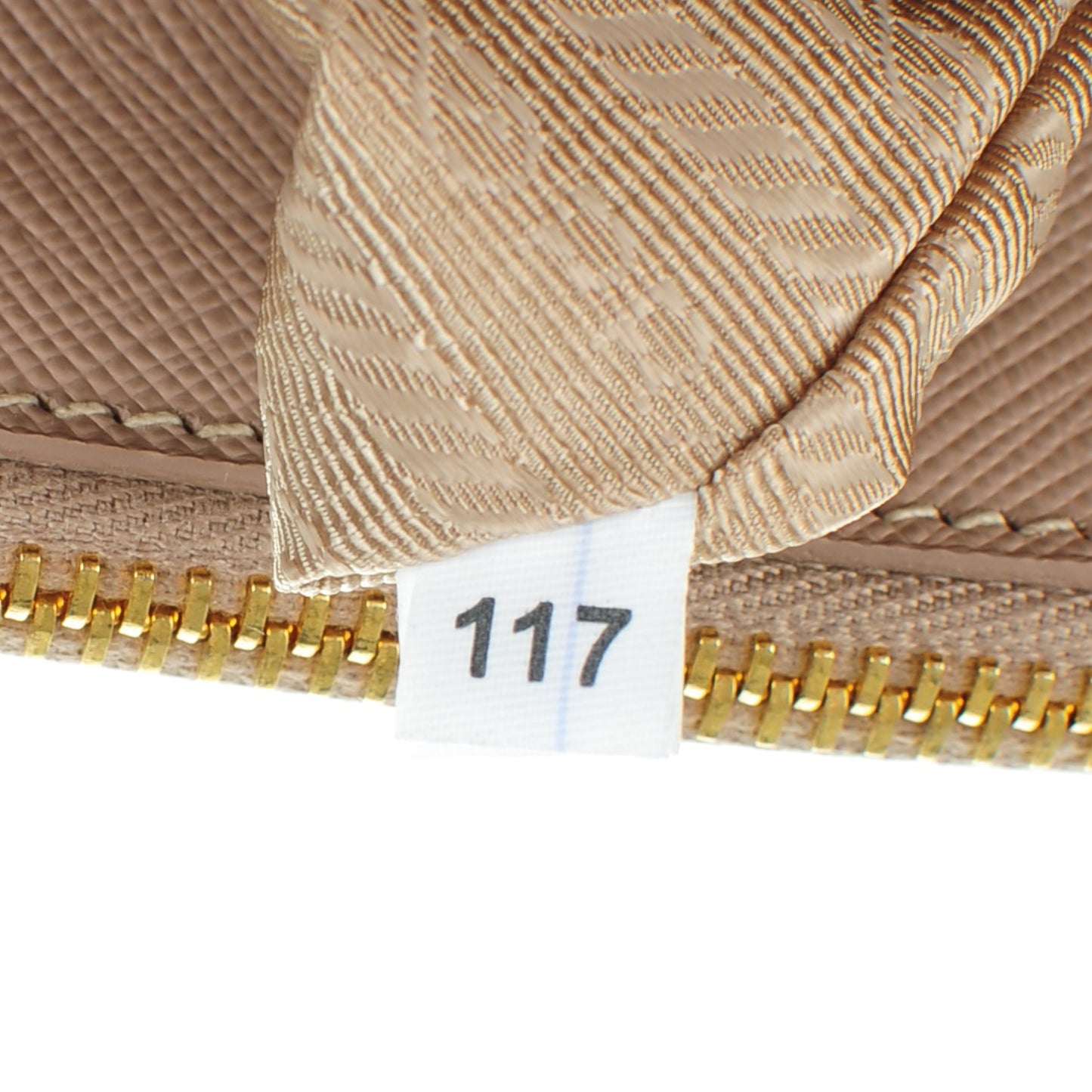 Saffiano Mini Galleria Double Zip Tote Cammeo