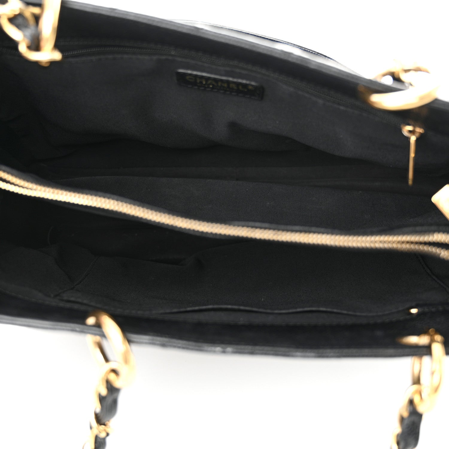 Chanel Caviar Quilted Grand Shopping Tote GST Black 5 of 22