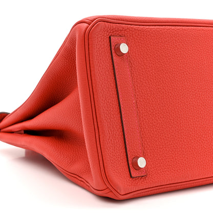 Hermes Togo Birkin 30 Rouge Tomate 10 of 20