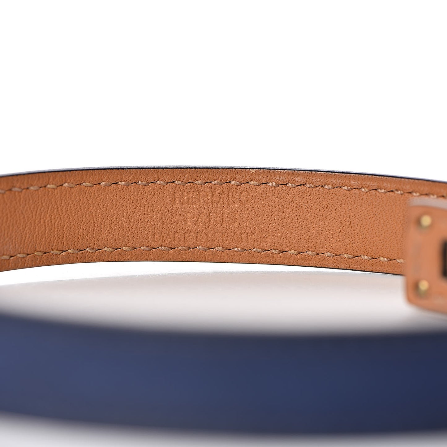 Swift Kelly Double Tour Bracelet XS Bleu Saphir