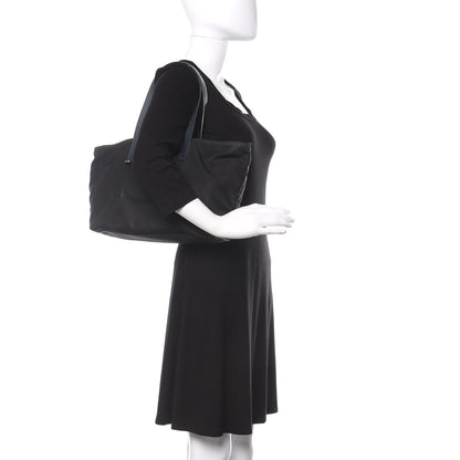 Prada Nylon Tessuto Vela Tote Black 2 of 20