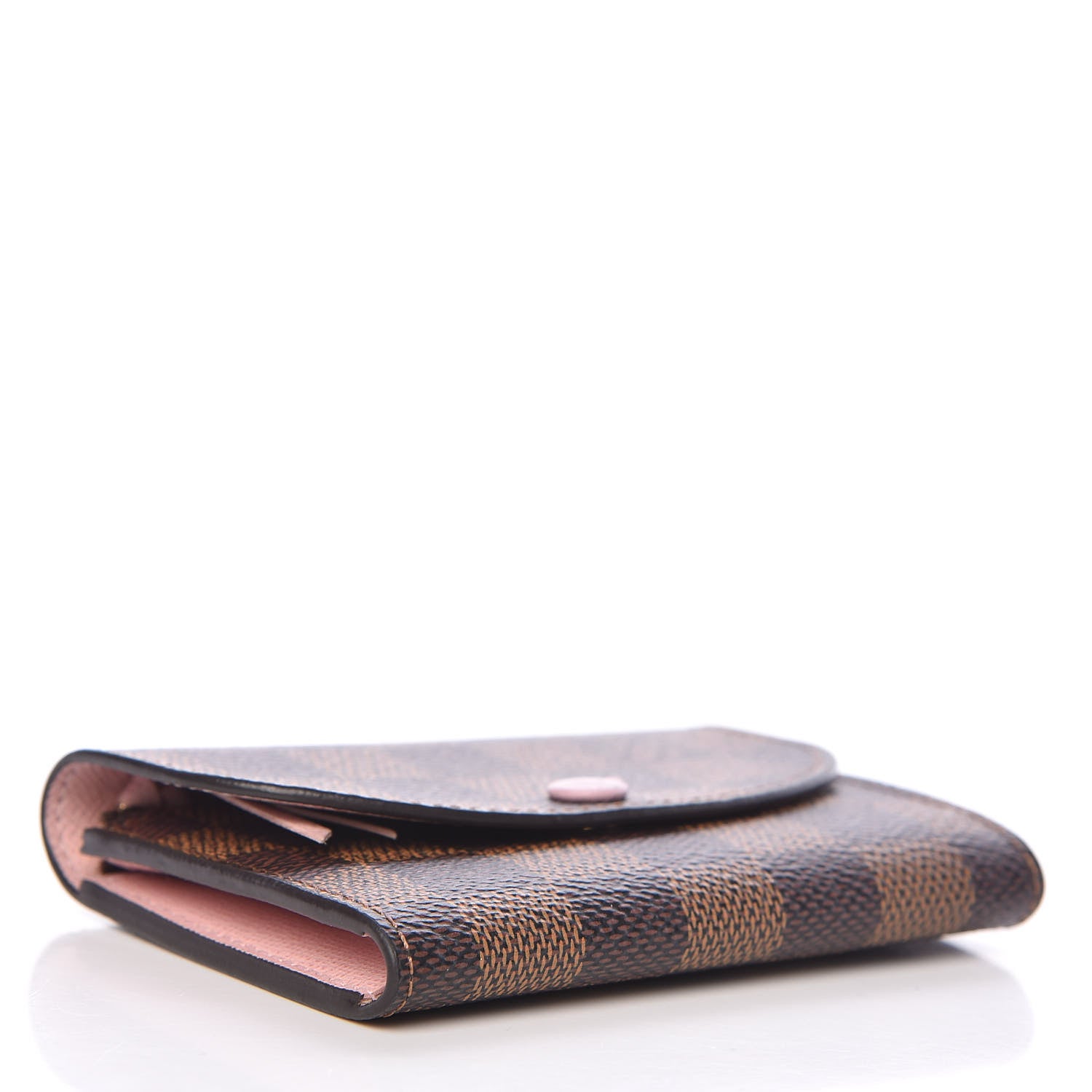 Louis Vuitton Damier Ebene Rosalie Coin Purse Rose Ballerine 4 of 9