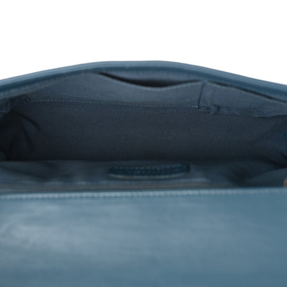 Chanel Lambskin Quilted New Medium Boy Flap Dark Blue 5 of 11
