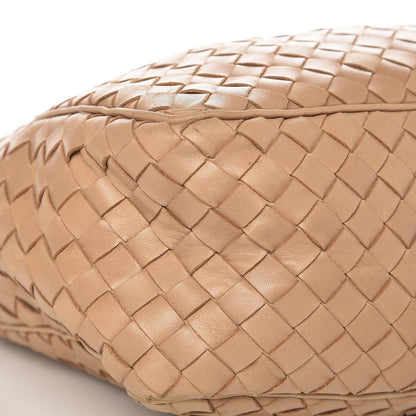 Bottega Veneta Nappa Intrecciato Shoulder Bag Beige 9 of 11