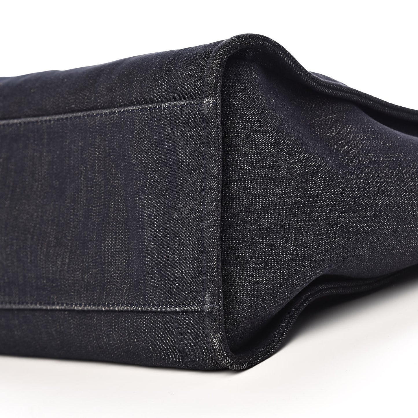 Denim Large Deauville Tote Dark Blue