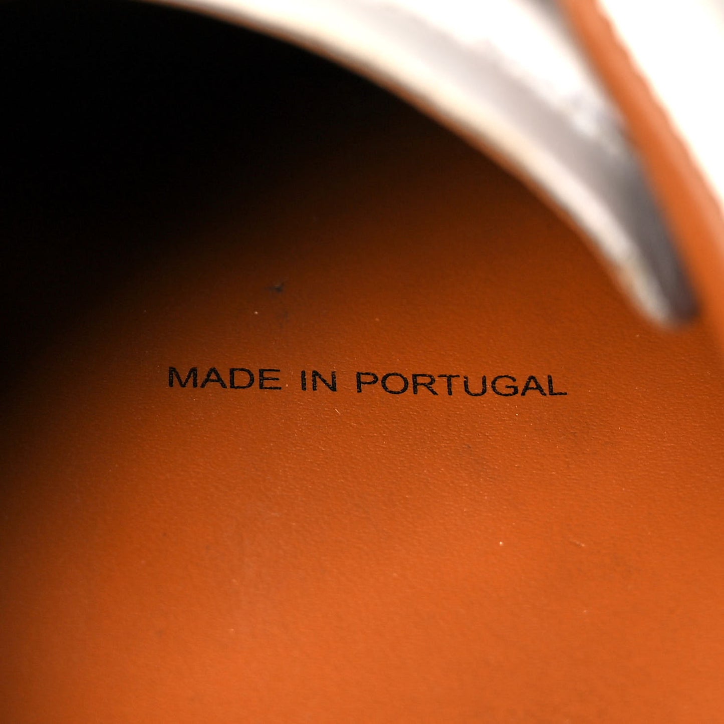 Calfskin Band Logo Womens Urban Street Sneakers 38.5 White Black