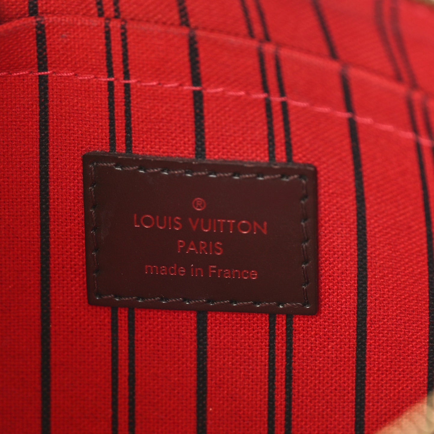 Damier Ebene Neverfull MM GM Pochette