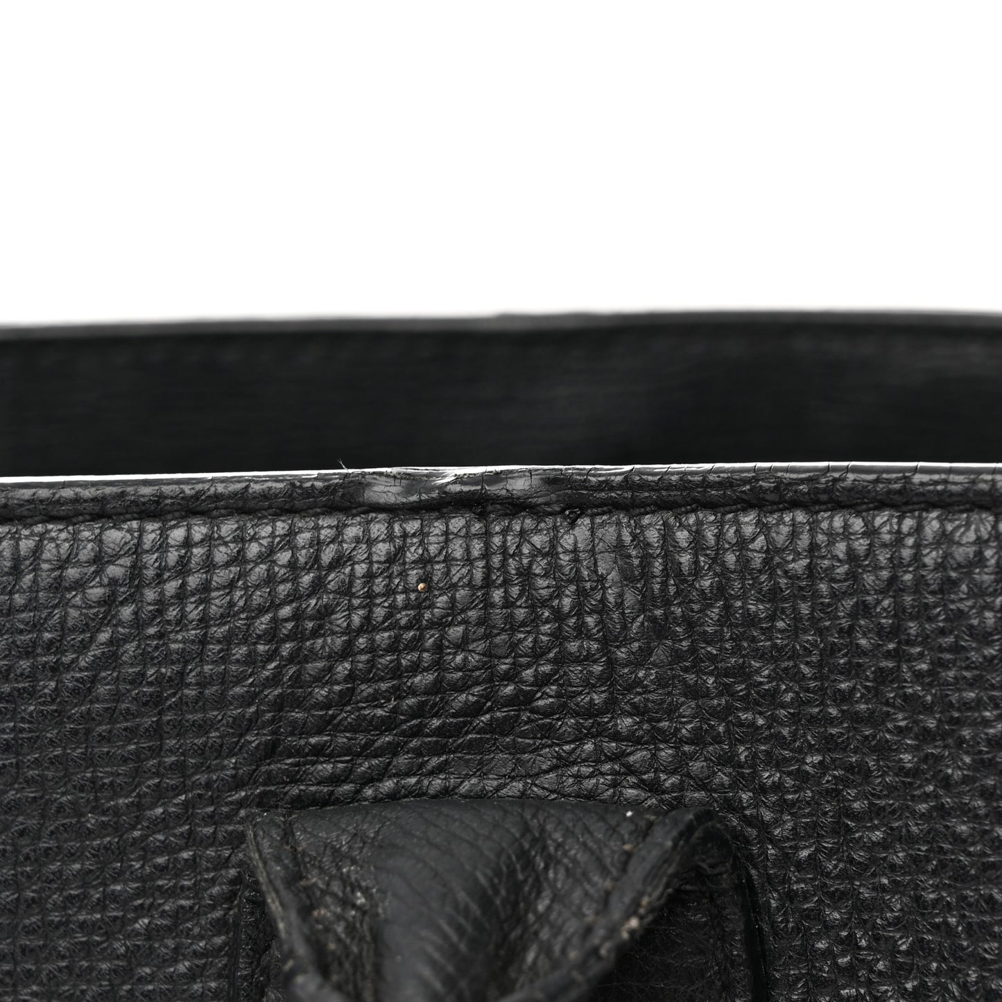 Derby Calfskin House Check Medium Banner Tote Black