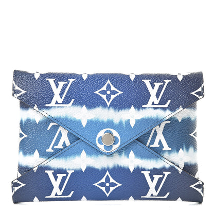 Louis Vuitton Monogram Escale Medium Kirigami Pochette Insert Blue 1 of 7