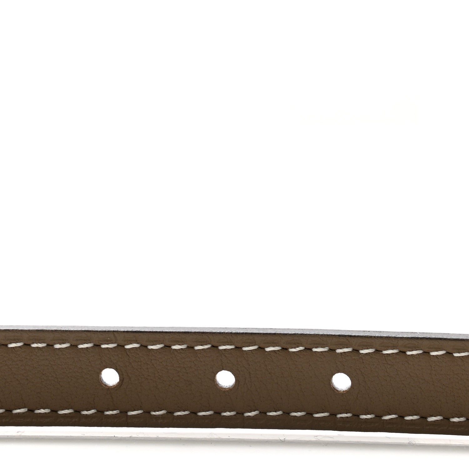 Hermes Epsom Swift Carrousel 13mm Belt 70 28 White Etoupe 4 of 6