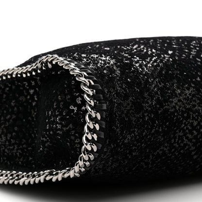 Stella McCartney Sequin Small Falabella Tote Black 10 of 11