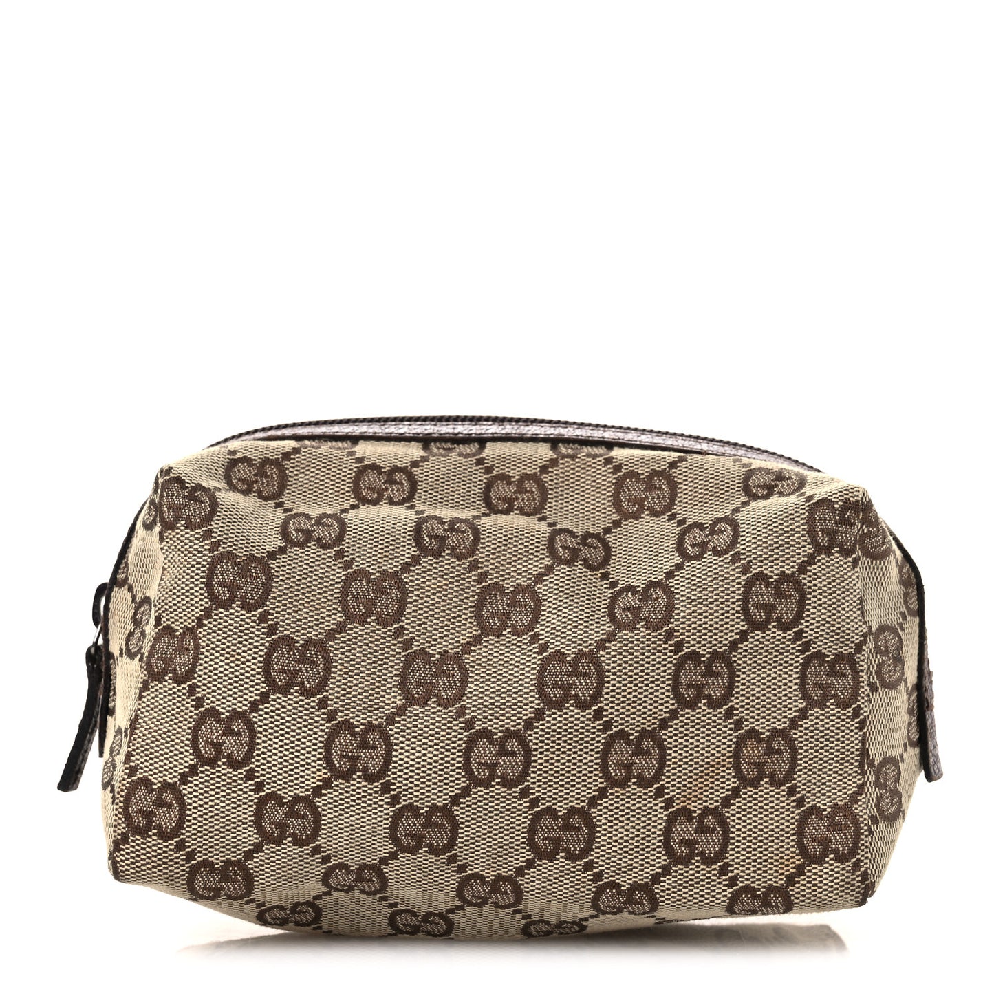 Monogram Large Cosmetic Case Brown