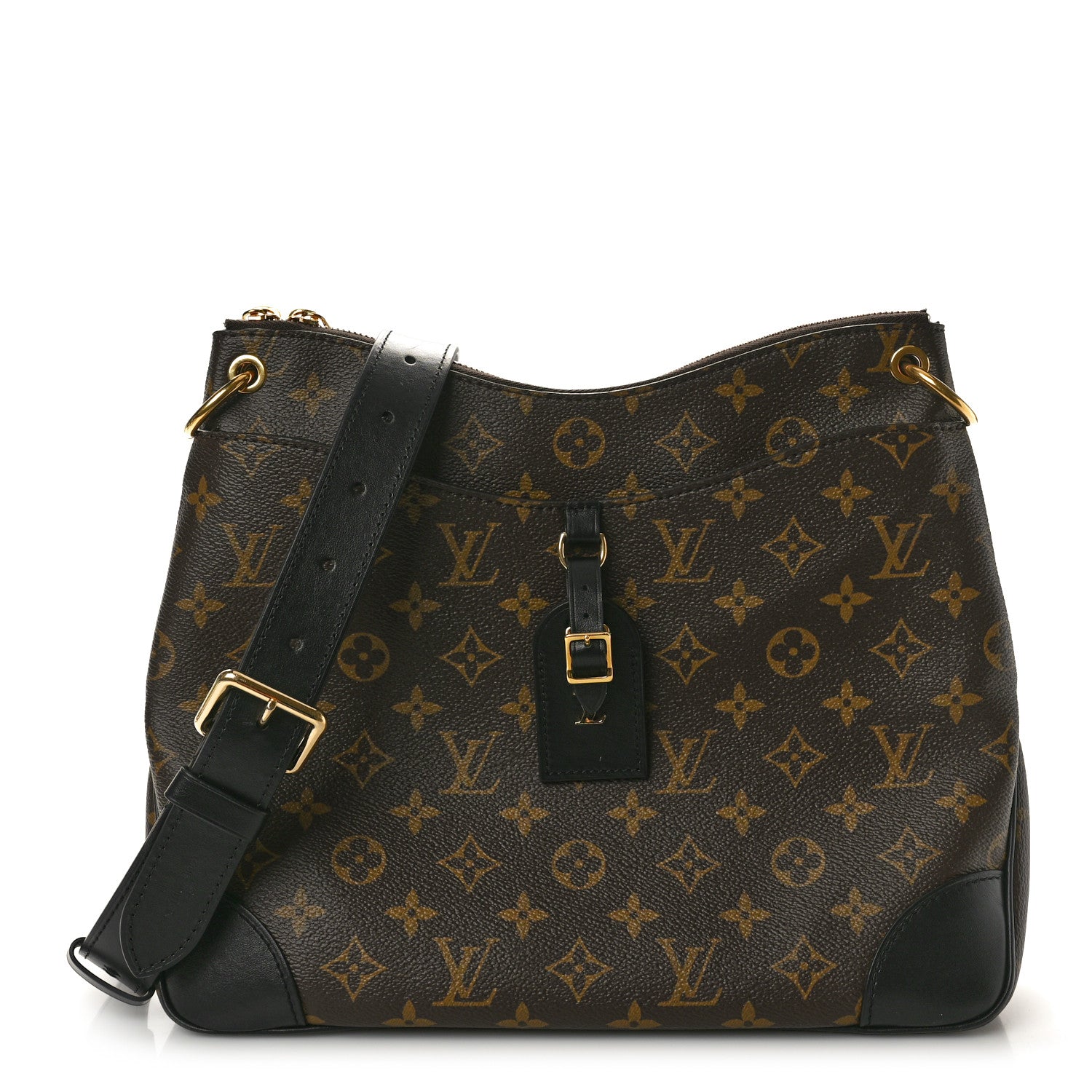 Louis Vuitton Monogram Odeon MM Black 1 of 9