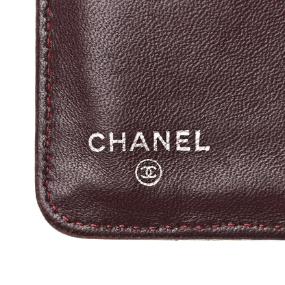 Chanel Lambskin Quilted Zipped Pocket Wallet Black 6 of 20