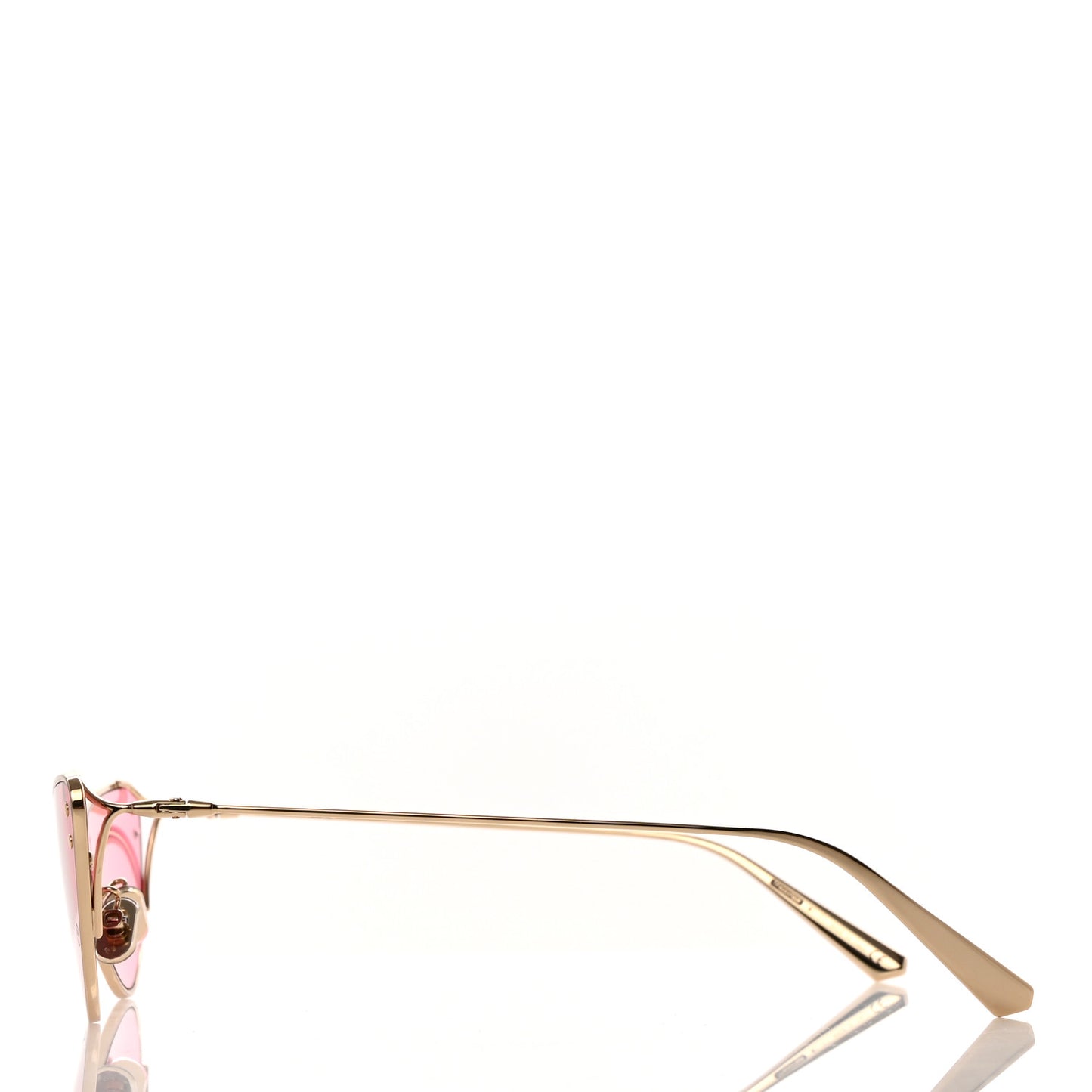 Cat Eye Miss Dior B1U Sunglasses Pink Gold