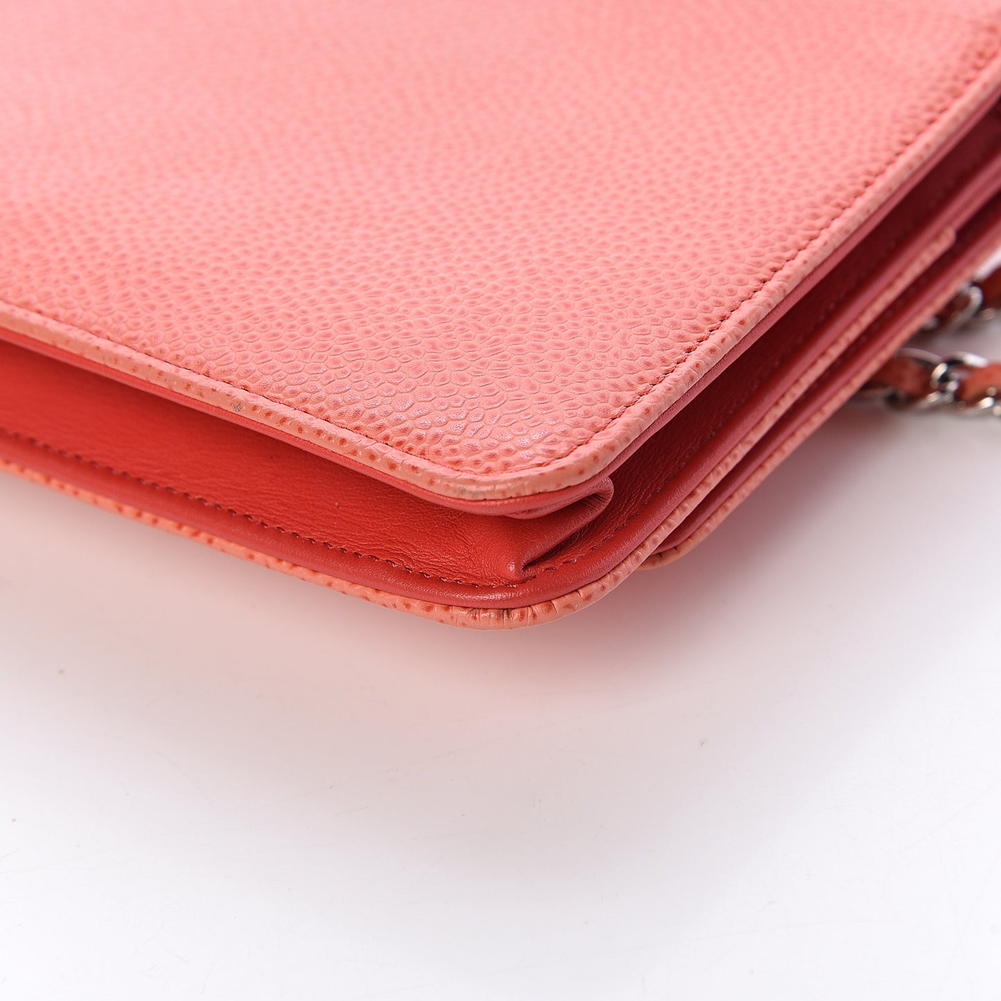 Caviar Timeless CC Wallet On Chain WOC Light Red