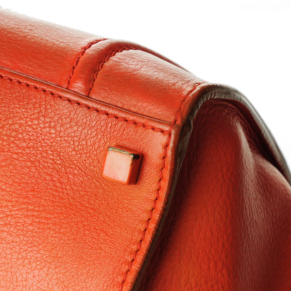 Celine Supple Calfskin Medium Phantom Luggage Orange 13 of 17