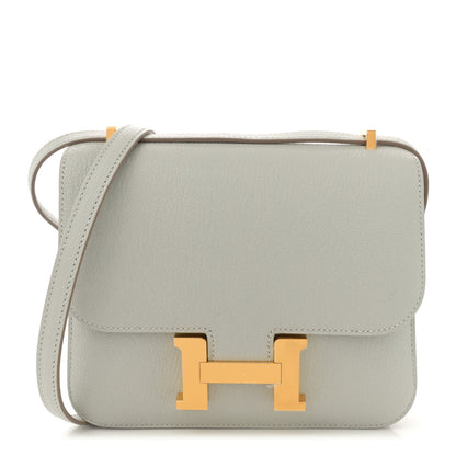 Hermes Chevre Mysore Constance 18 Gris Perle 1 of 12
