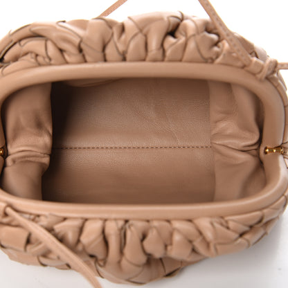 Bottega Veneta Nappa Intrecciato The Mini Pouch Sandalwood 4 of 8