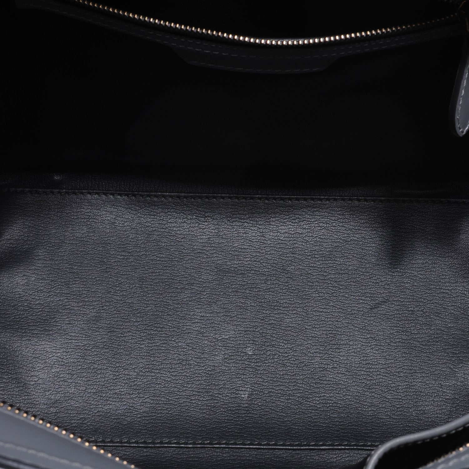 Celine Palmelato Leather Mini Luggage Bag Grey 6 of 8