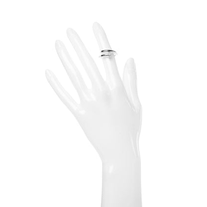 Cartier 18K White Gold Diamond Juste Un Clou Ring 51 5.75 2 of 5