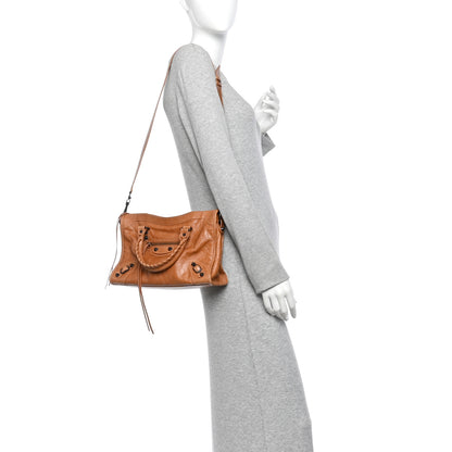 Balenciaga Agneau Arena Classic Hardware Small Le City Camel 2 of 10