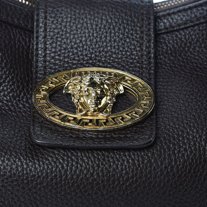 Versace Calfskin Shoulder Bag Brown 14 of 17