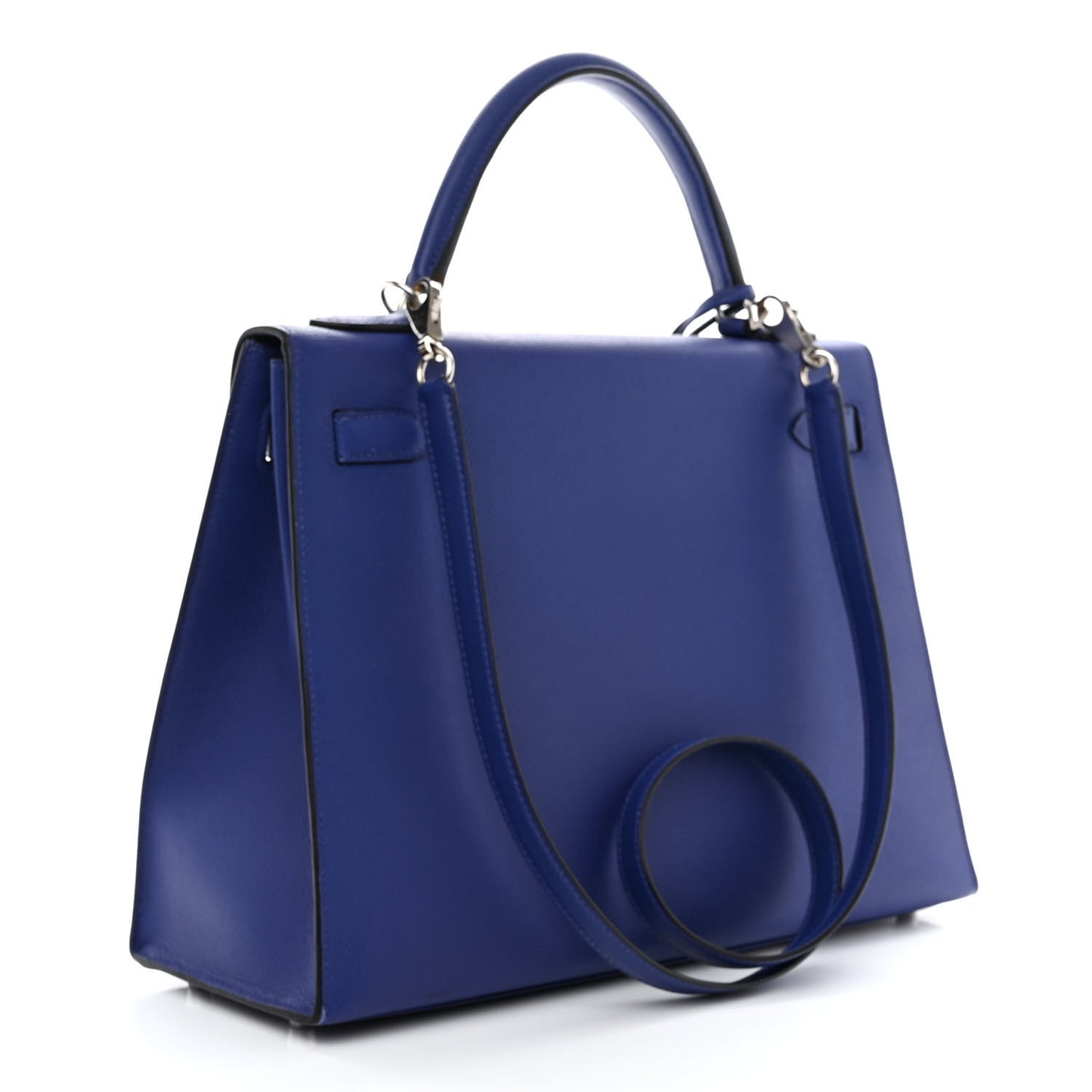 Epsom Kelly Sellier 32 Bleu Electrique