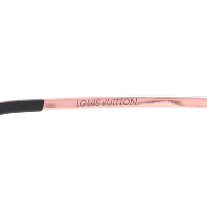 Louis Vuitton Metal The Party Aviator Sunglasses Z1207U Pink 5 of 8