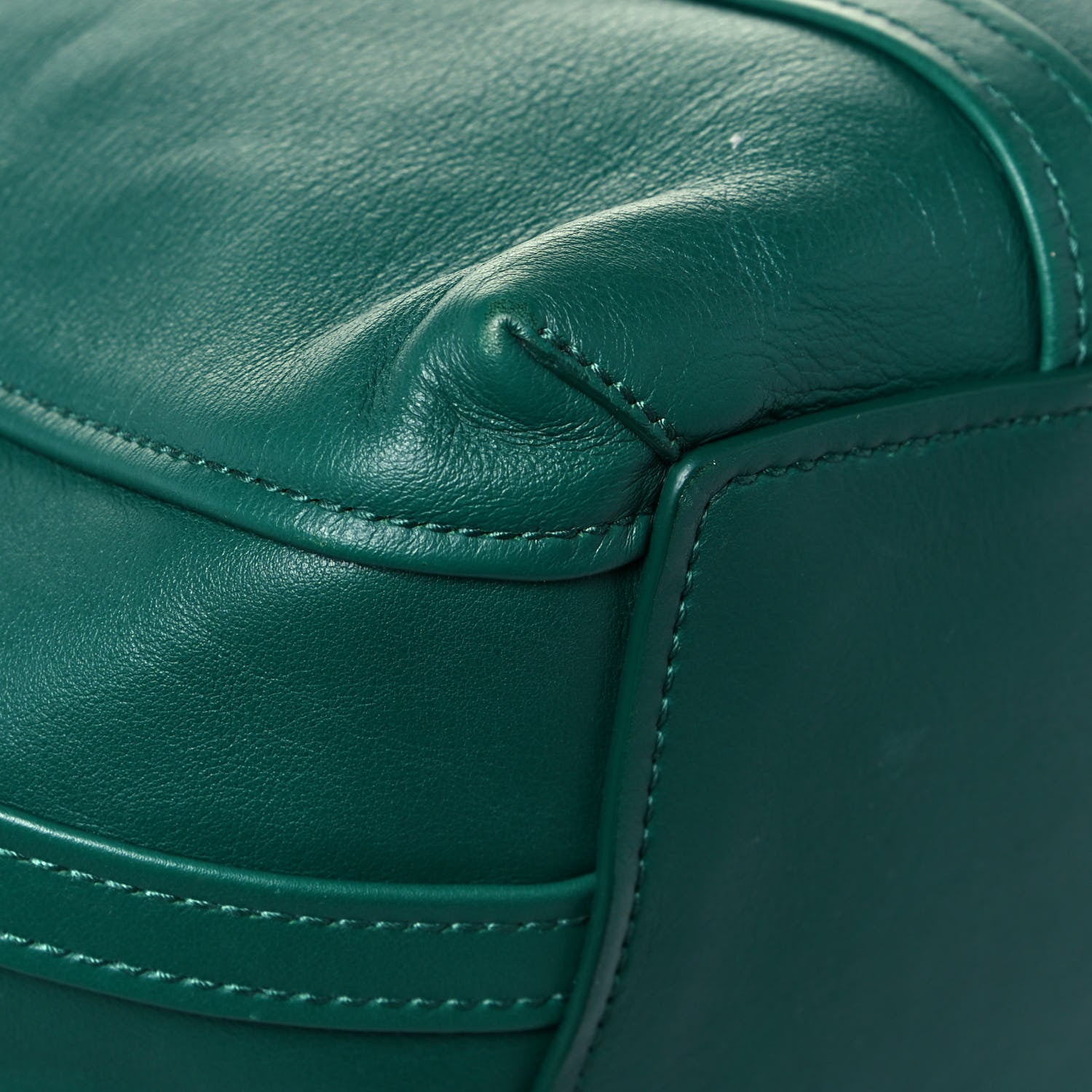 Balenciaga Calfskin Large Laundry Cabas Tote Green 12 of 16