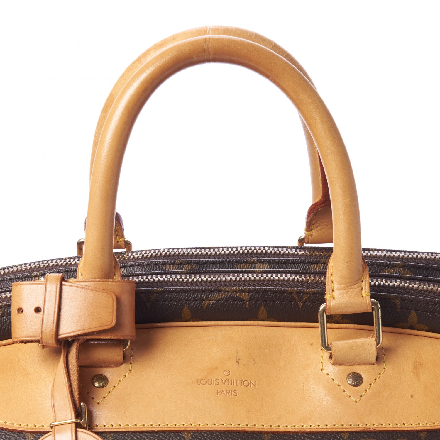 Louis Vuitton Monogram Alize 2 Compartment Luggage 8 of 12