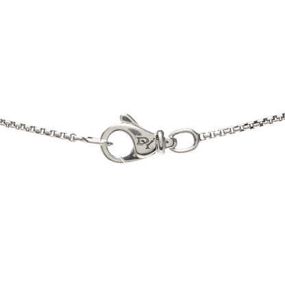 David Yurman Sterling Silver Diamond Mobile Circle Pendant Necklace 4 of 4