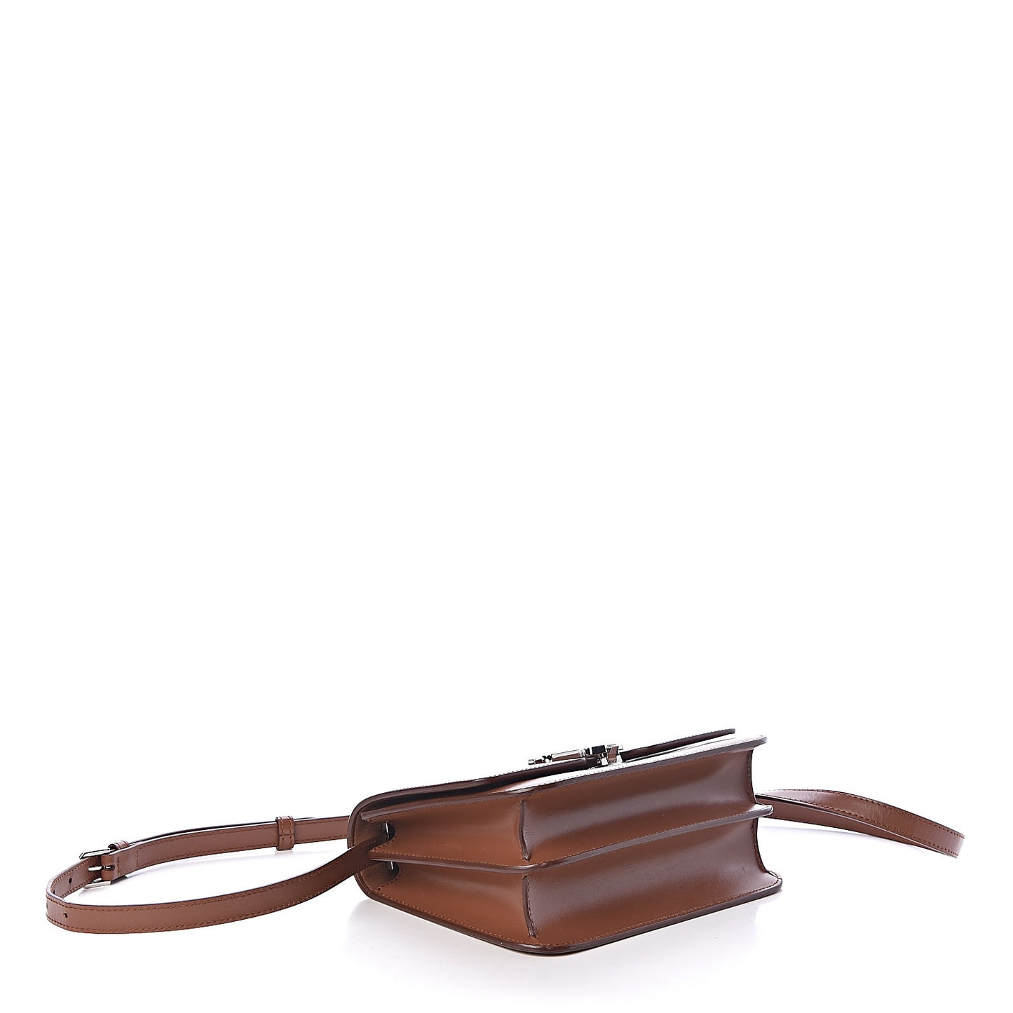 Calfskin Small TB Bag Malt Brown